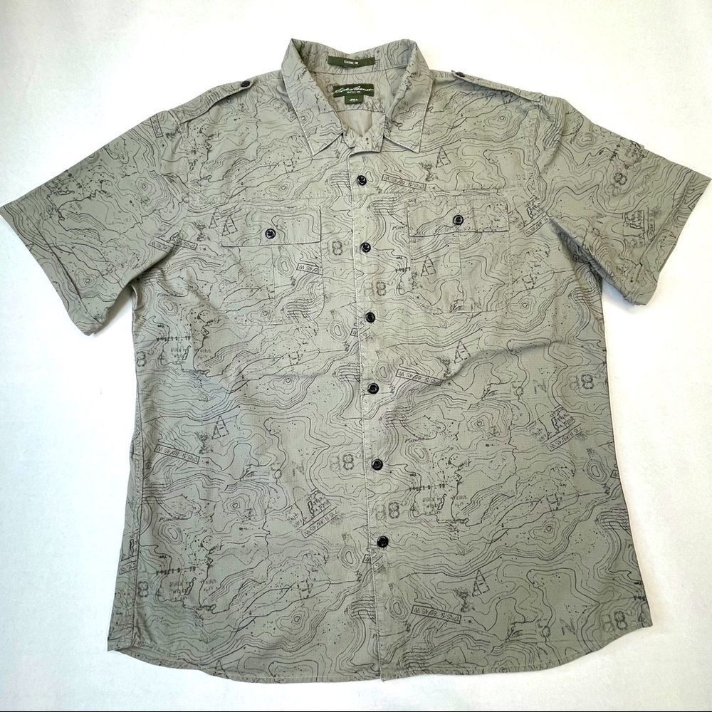 EDDIE BAUER XL CASUAL BUTTON DOWN